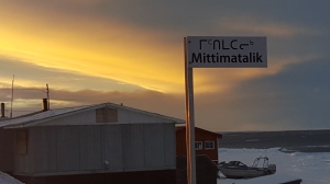 Mittimatalik the place where the landing place is in Inuktitut